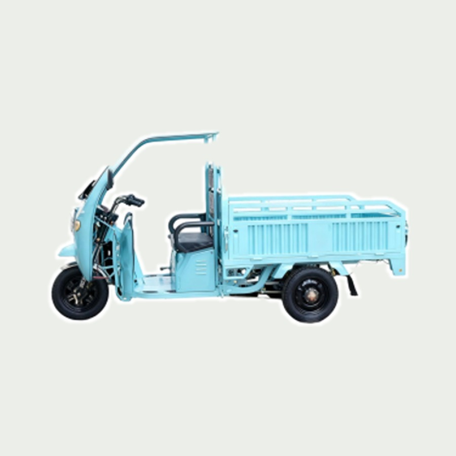 Electric Tipping Tricycle Sky Blue