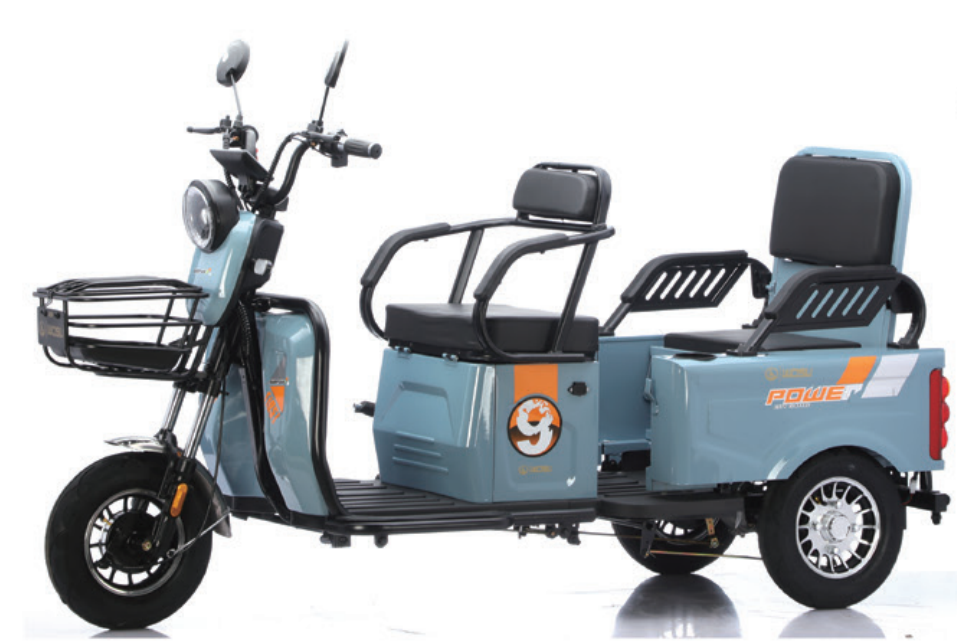 Electric Tricycle Three Seater Mint - Image 2