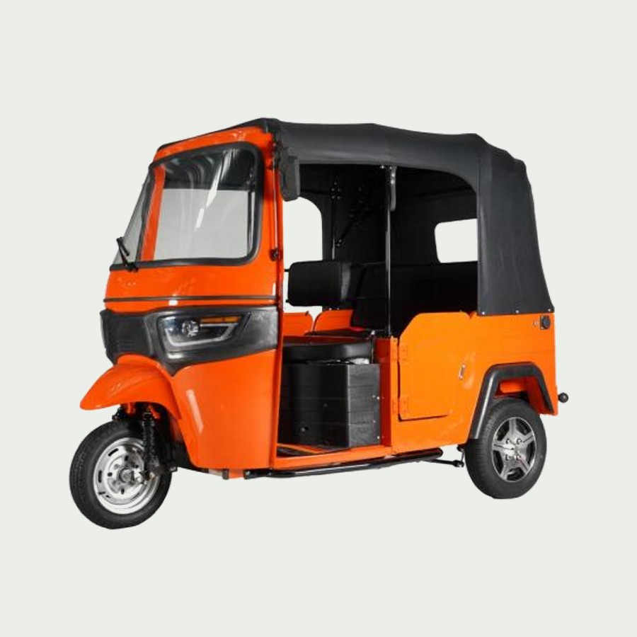 Electric Tricycle Tuk Tuk Orange