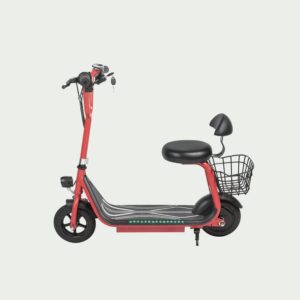 Kids Electric Scooter with Seat and Basket